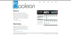 Desktop Screenshot of boolean.co.nz